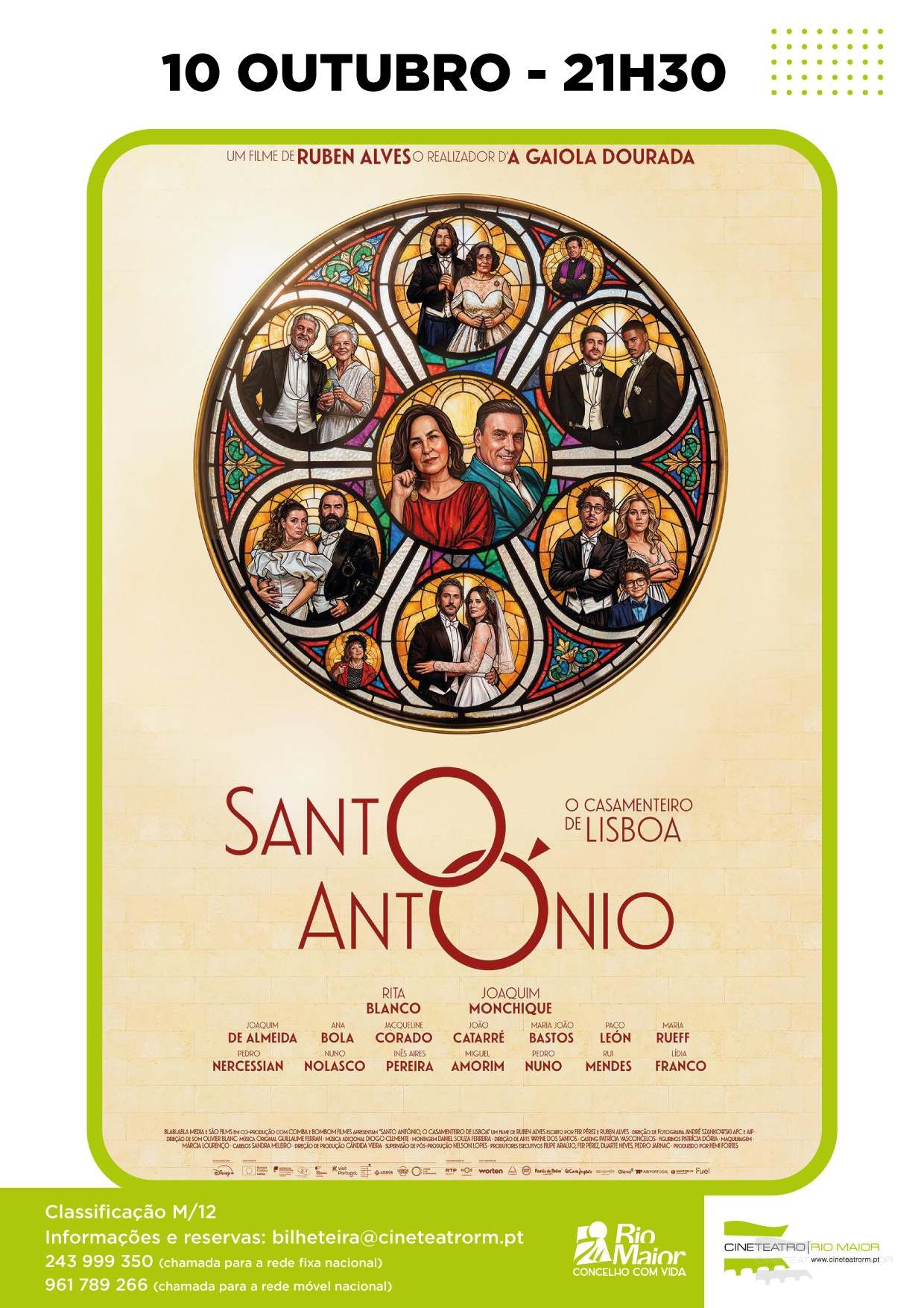 Cinema | Santo António: O Casamenteiro de Lisboa — Rio Maior 2026